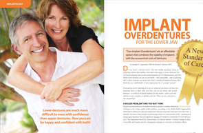 Implant Overdentures - Dear Doctor Magazine