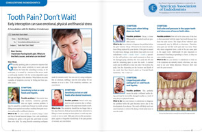 Tooth Pain - Dear Doctor Magazine